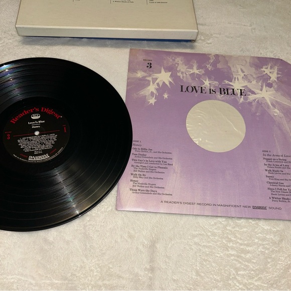 Love is Blue Music in a Mellow Mood 4 LP Record Album Set Reader’s Digest - Picture 7 of 11